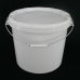 26 LITRE WHITE BUCKET and LID