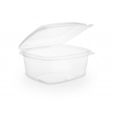 16OZ PLA HINGED DELI CONTAINER x 50