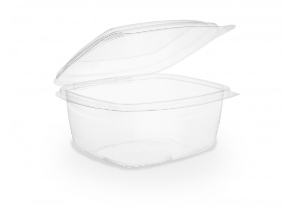 16OZ PLA HINGED DELI CONTAINER x 50
