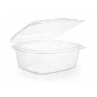 24OZ PLA HINGED DELI CONTAINER x 50