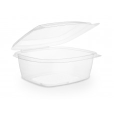 24OZ PLA HINGED DELI CONTAINER x 50