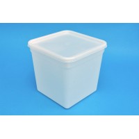 4 LITRE SQUARE NATURAL TUB