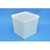 10 LITRE SQUARE NATURAL TUB