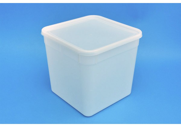 10 LITRE SQUARE NATURAL TUB