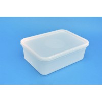 2 LITRE RECTANGULAR NATURAL TUB