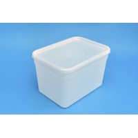 4 LITRE RECTANGULAR NATURAL TUB