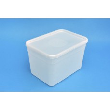 4 LITRE RECTANGULAR NATURAL TUB