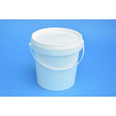 1.2 LITRE WHITE TAMPER EVIDENT TUB WITH LID