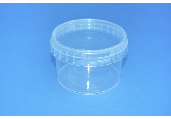 280 ML CLEAR TAMPER EVIDENT TUB and LID