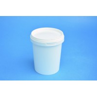 520 ML WHITE TAMPER EVIDENT TUB and LID