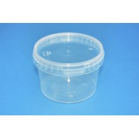 550 ML CLEAR TAMPER EVIDENT TUB and LID