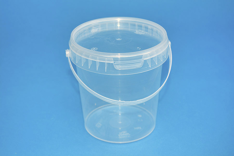Graham Tyson  850ml Clear Tamper Evident Tub and Lid
