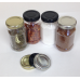 120 ML CLEAR ROUND JAR - 43MM NECK