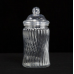 450 ML CLEAR SPIRAL JAR - 70MM NECK