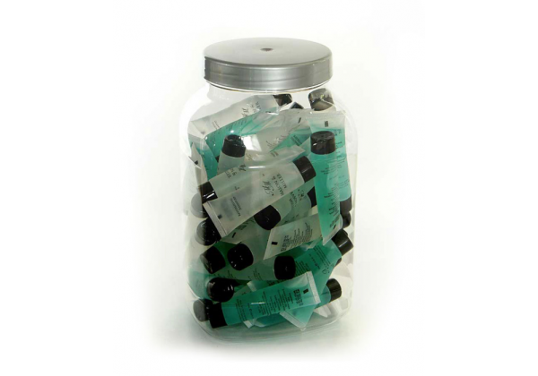 3542 ML CLEAR RECTANGULAR JAR - 110MM NECK 
