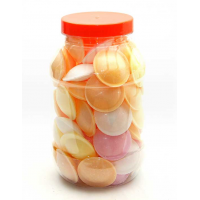 1000 ML CLEAR ROUND JAR - 70MM NECK