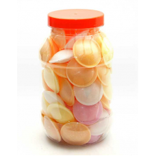 1000 ML CLEAR ROUND JAR - 70MM NECK