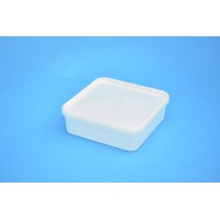 1.25 LITRE SQUARE TAMPER EVIDENT NATURAL TUB