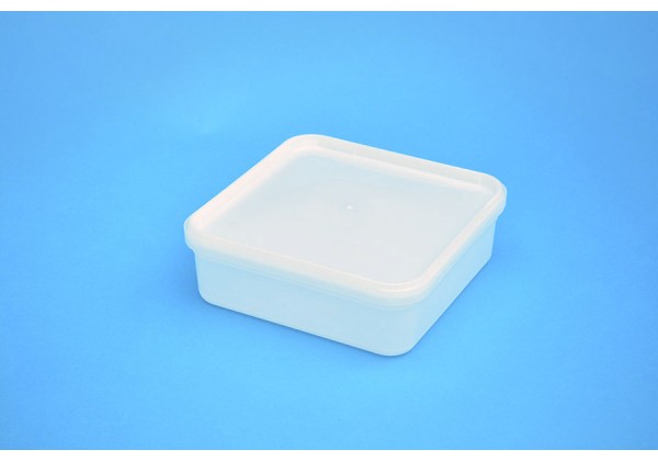 1.25 LITRE SQUARE TAMPER EVIDENT NATURAL TUB